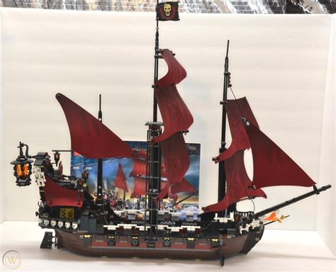 Lego Queen Anne's Revenge 4195 USED Ship and instructions Only ...