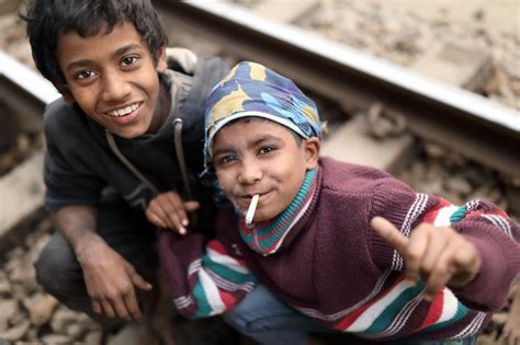 Bangladesh, street boys in a railway station in Dhaka - Dietmar Temps ...