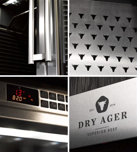 The difference between a refrigerator and a dry-aging fridge