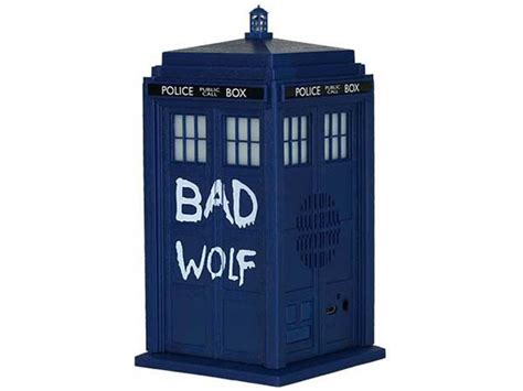 Doctor Who Bad Wolf TARDIS Portable Bluetooth Speaker | Gadgetsin