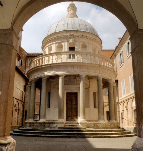 Tempietto di San Pietro in Montorio. Donato Bramante. 1502. Roma ...