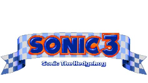 Sonic 3 Prototype Logo Banner by SamBox436 on DeviantArt