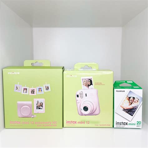 INSTAX MINI 12 BUNDLE - BLOSSOM PINK | CH Tralee | Ireland