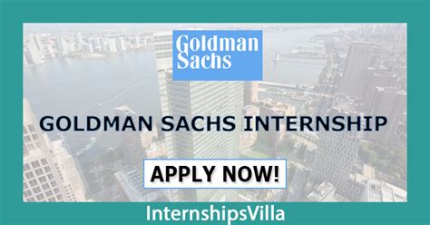 Goldman Sachs Internship Summer Program