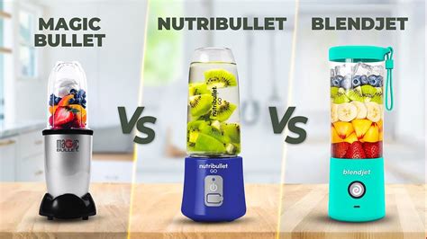 Magic Bullet vs Nutribullet vs Blendjet | Which Portable Blender Is Worth It? - YouTube