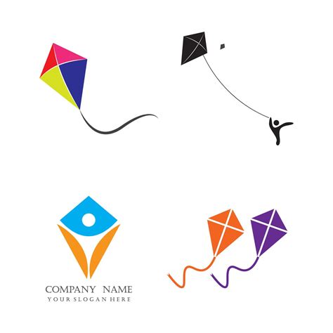 kite logo vector 7882310 Vector Art at Vecteezy