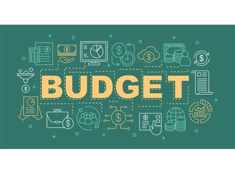 Budget word concepts banner by bsdgraphic on Dribbble