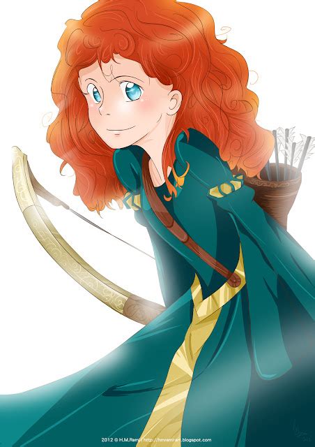 H.M.REMI-ART: Brave Pixar - Merida