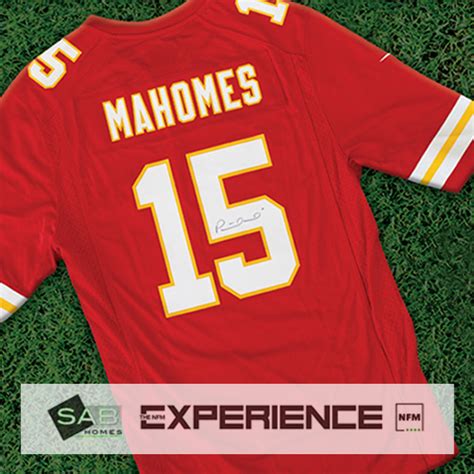 Mahomes Jersey wLogos - SAB Homes