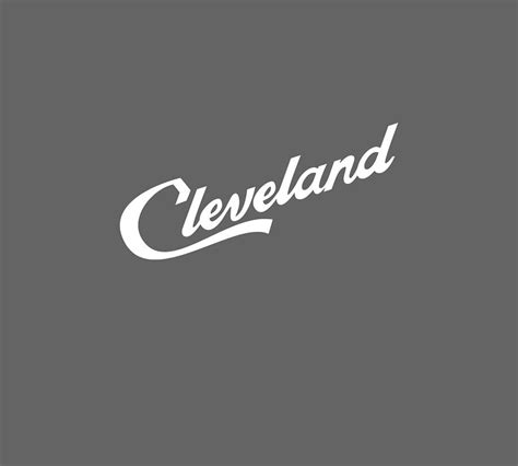 Cleveland Script Logo Cleveland Ohio Hoodie Digital Art by Pham Michael ...