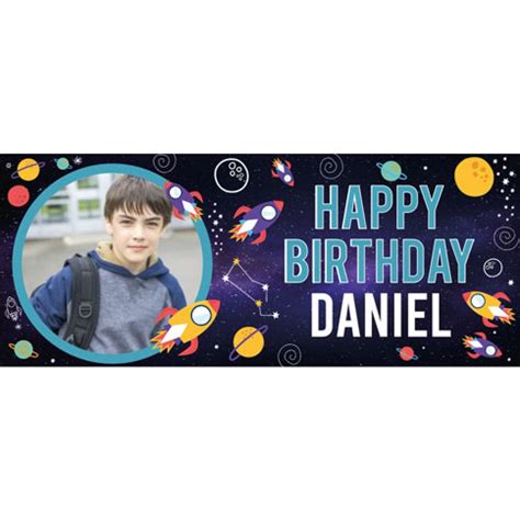 Space Personalised Banner | Party Delights