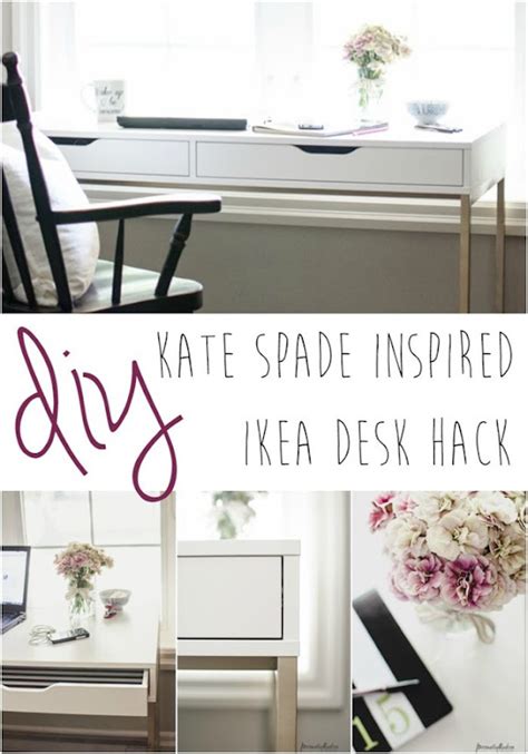 Kate Spade Inspired IKEA Desk | Personally Andrea: Kate Spade Inspired IKEA Desk