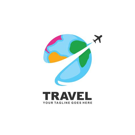 Travel. Traveling logo. Tour and travel logo design vector 12101300 Vector Art at Vecteezy