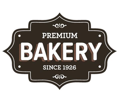 Free Vector Bakery Logos and Label Graphic Design Junction | Bakery logo design, Bakery logo ...