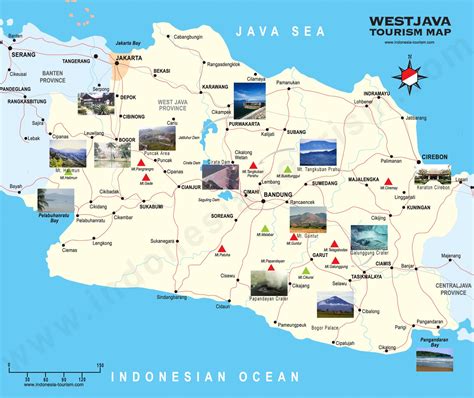 Peta Wisata Jawa Barat - Cidaun-Cianjur Selatan