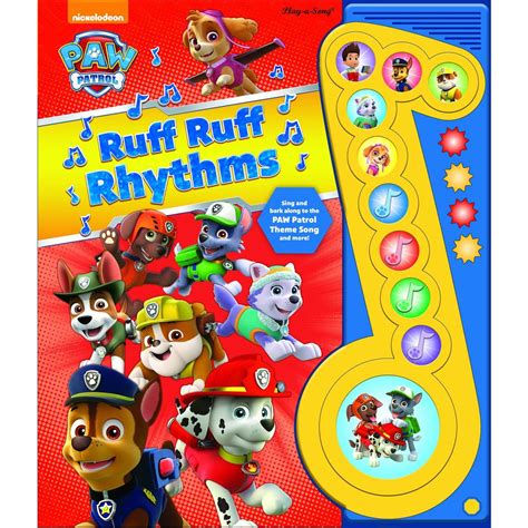 Paw Patrol Deluxe Music Note Book | BIG W