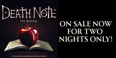 Death Note – The Musical Tickets | London Theatre Direct