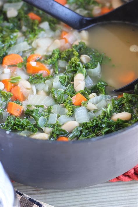 Kale and White Bean Soup | Bean Institute