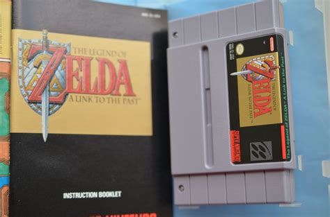 The Legend of Zelda A Link to the Past SNES Super Nintendo | Legend of ...