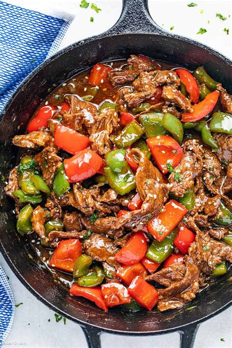 Pepper Steak Stir-Fry Recipe – How to Make Beef Stir Fry — Eatwell101