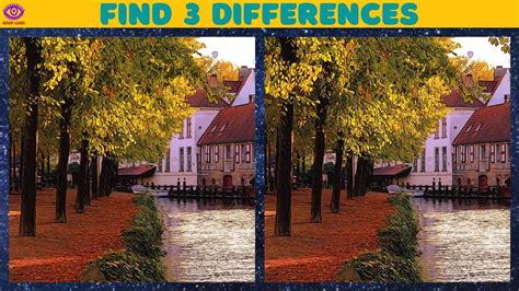 【Find the Difference】Brain Game Puzzle "Bruges" 78 - YouTube