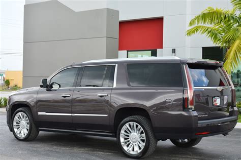 Used 2016 Cadillac Escalade ESV Platinum For Sale ($58,900) | Marino Performance Motors Stock ...