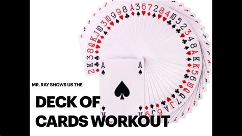 Deck of Cards Workout - YouTube