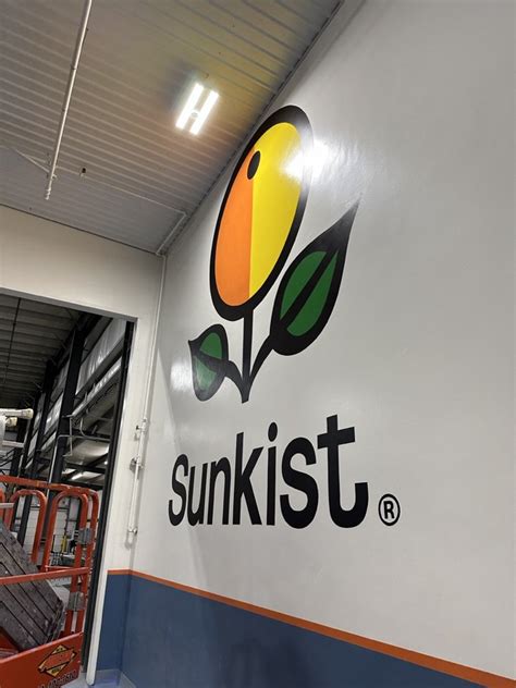 GIANT SUNKIST LOGOS IN THE CALIFORNIA CENTRAL VALLEY — Big City Signs ...