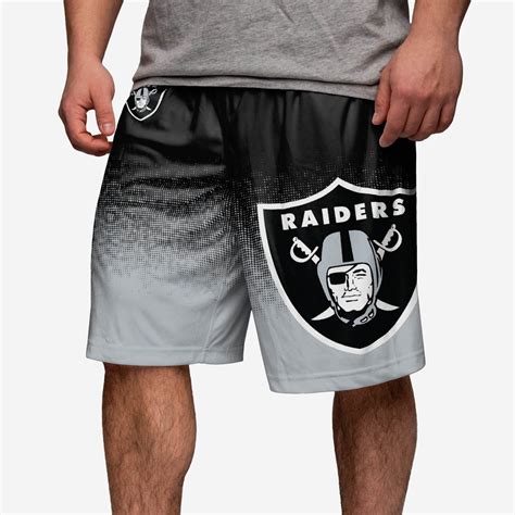 Las Vegas Raiders Gradient Polyester Short FOCO