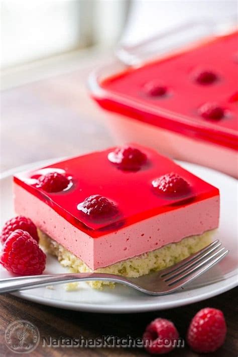 Jello Cake Recipe, Raspberry Jello Cake Recipe, Jello Mousse Cake