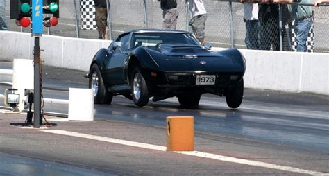 1973 Chevrolet Corvette C3 1/4 mile Drag Racing timeslip specs 0-60 ...