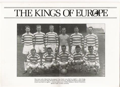 Celtic Team Line-Up 1966-67 – The Celtic Wiki