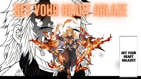 Set Your Heart Ablaze | Rengoku Last Words - YouTube