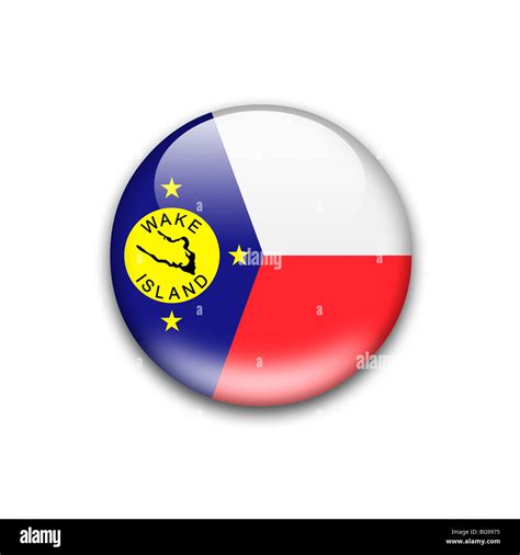 Wake Island flag Stock Photo - Alamy