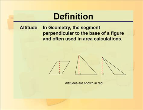 Definition--Geometry Basics--Altitude | Media4Math