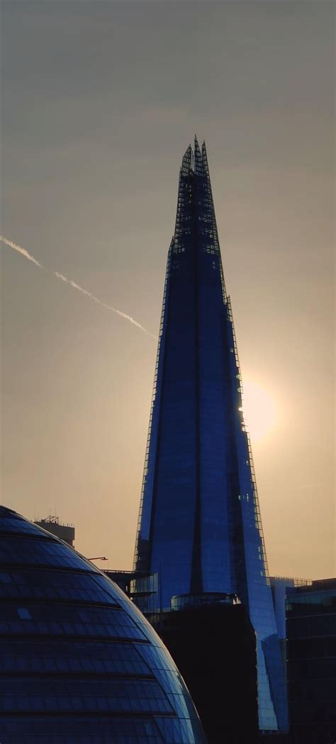 Sunset Behind The Shard : r/london