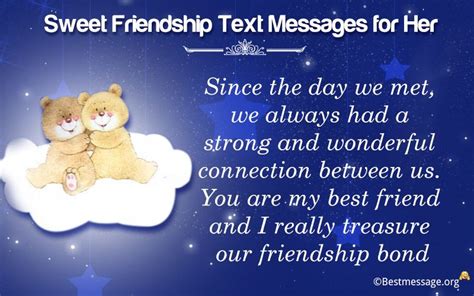 Romantic Friendship Messages for Her | Best Frineds Wishes | Friendship messages, Messages for ...