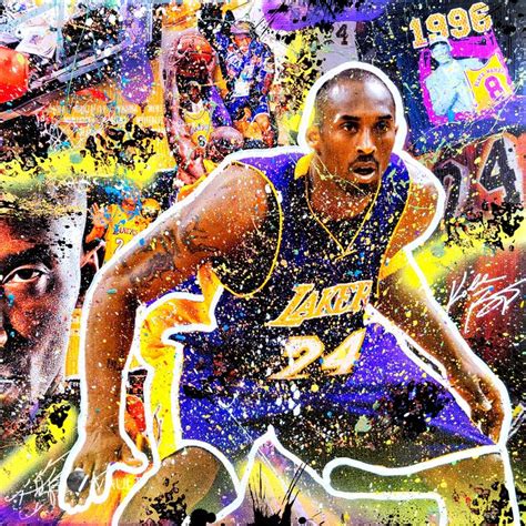 Kobe Bryant Graffiti Wall Legend 24 Forever GIANT | ubicaciondepersonas ...