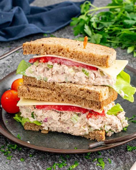 Tuna Salad Sandwich - Craving Home Cooked