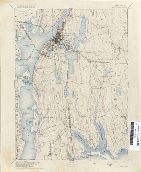 Massachusetts Historical Topographic Maps - Perry-Castañeda Map with Printable Map Of Falmouth ...