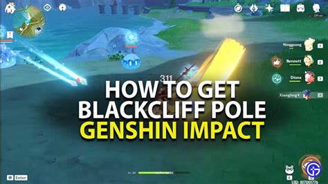 Genshin Impact: How To Get Blackcliff Pole | 4 Star Weapon Guide