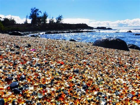 Visit Glass Beach, Hawaii's Astonishing Shoreline Made Entirely Of Seaglass | Hawaii beaches ...