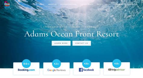 Home Page - Welcome to Adams Ocean Front Resort!