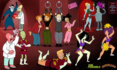 Kim Possible Futurama: Crazy crossover by mr35mm on DeviantArt