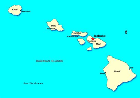 Kahului Map Pictures | Map of Hawaii Cities and Islands