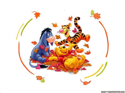 Winnie the Pooh Fall Wallpaper - WallpaperSafari