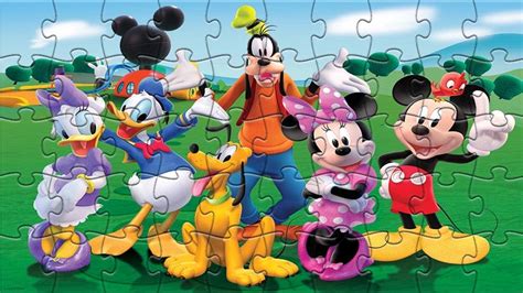 MICKEY MOUSE Disney Puzzle Games For Kids Amazing Puzzle Games for Kids KIDS GAME CLUB - YouTube