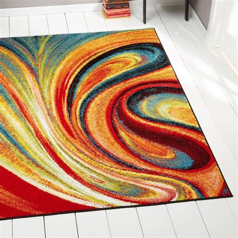 Peyton Abstract Multi-Colored Area Rug | Unique home decor, European home decor, Cheap home decor