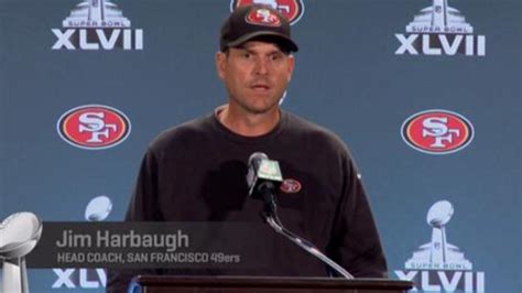 49ers' Jim Harbaugh and players discuss facing the Ravens - Sports ...