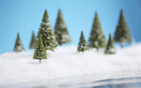 Christmas Snow Scene Wallpapers - Wallpaper Cave